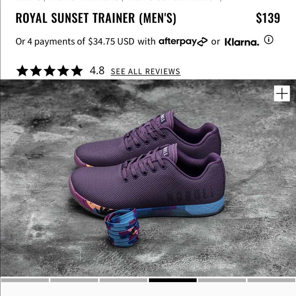 Nobull Purple Sunset Trainers